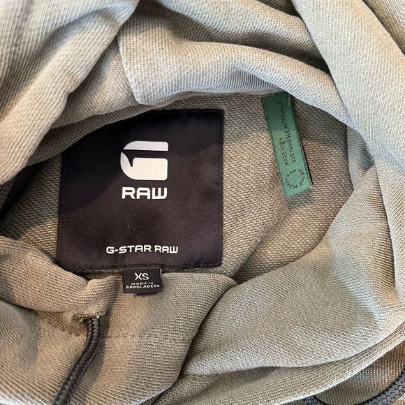 G-Star faded green hoodie, size XS - Picture 4 of 8
